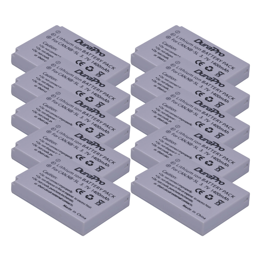 Camera Battery NB 5L NB5L NB-5L for Canon IXUS 800 IS 850 900 TI 950 960 970 980 S110 SX200 SX210 SX