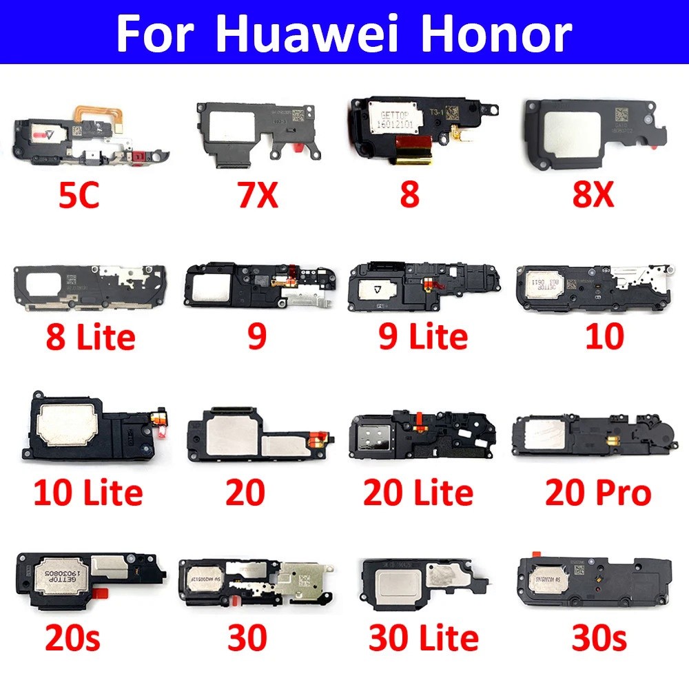 Loudspeaker For huawei Honor 5C 7X 8x 8 9 10 20 30 Lite Pro 20s 30s Loud Speaker Buzzer Ringer Flex 