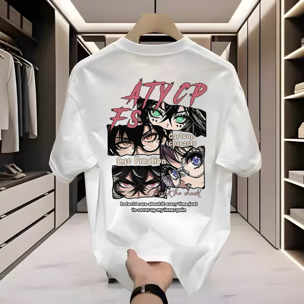 COD Misteri KAOS PRIA DISTRO DTF CARTOON BAJU KAOS PRIA LENGAN PENDEK