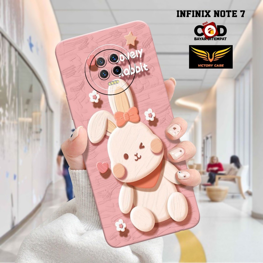 New Kartun Case - Softcase Infinix Note 7 - Terbaru Infinix Note 7 - Case Hp - Casing Infinix Note 7