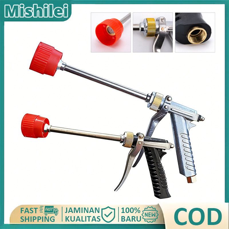 Mishilei Semprotan Pistol Air Nozzle Spray Hose Water Gun Semprotan Pistol Air Nozzle Spray