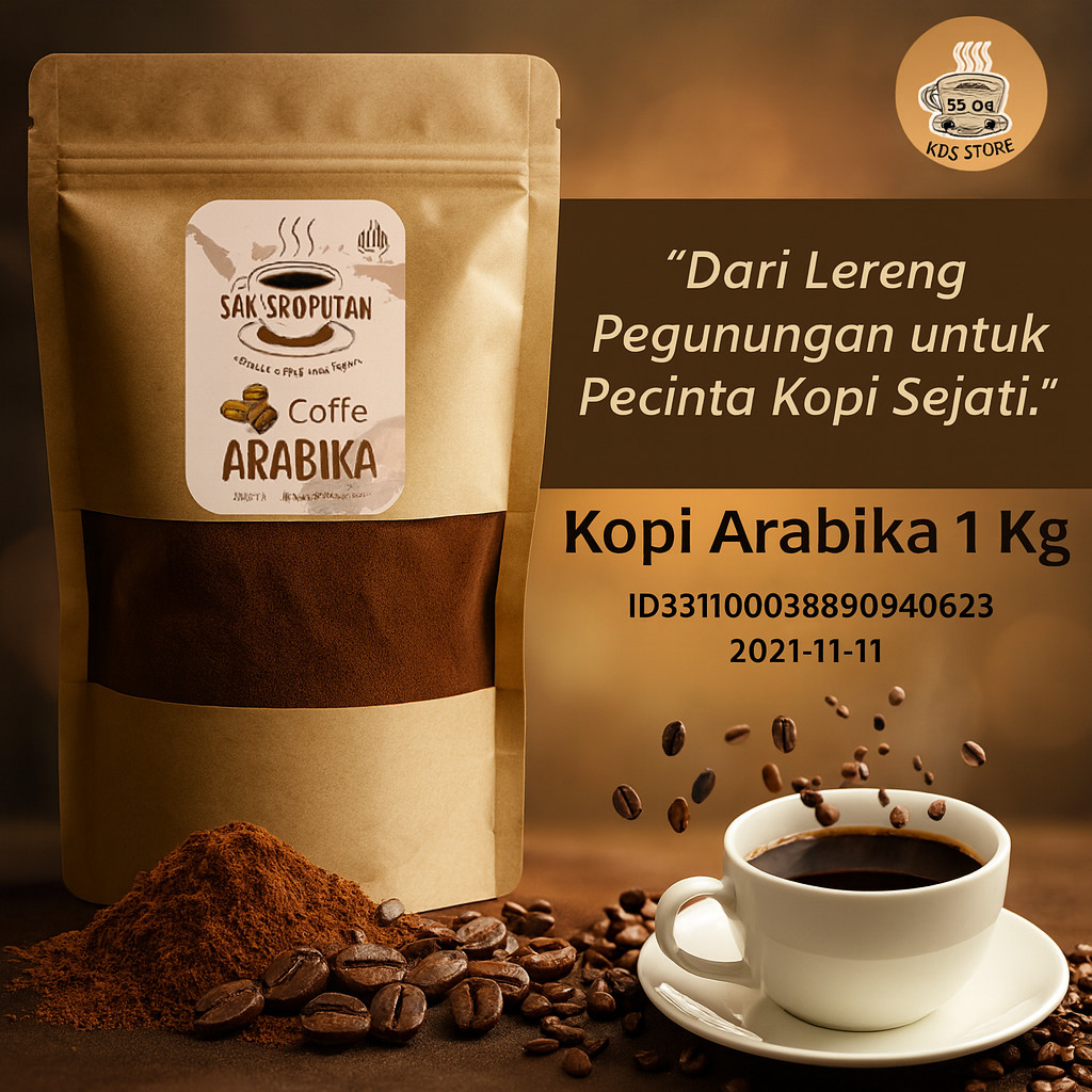 (kbs) bubuk kopi arabika 1 kg asli nikmat mantap terjamin kopi bubuk arabika 1 kg bubuk kopi arabika