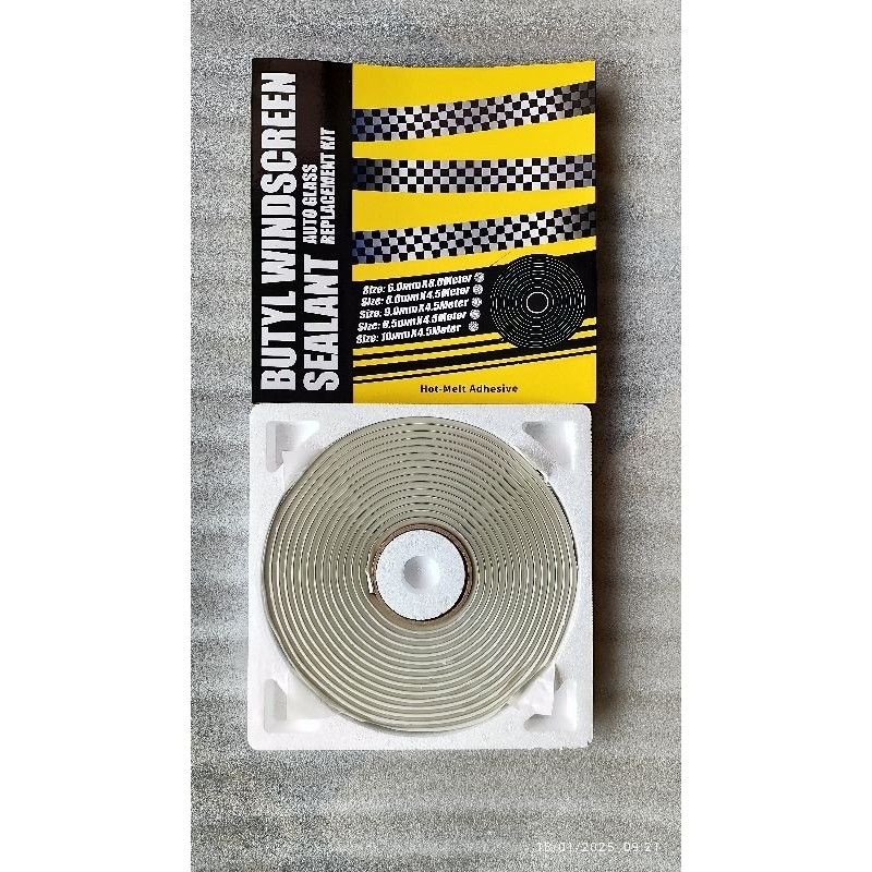 Lem mika headlamp butyl rubber tape hotmelt retrofit sealant Rubber Butyl Tape Sealant Lem Mika Lamp