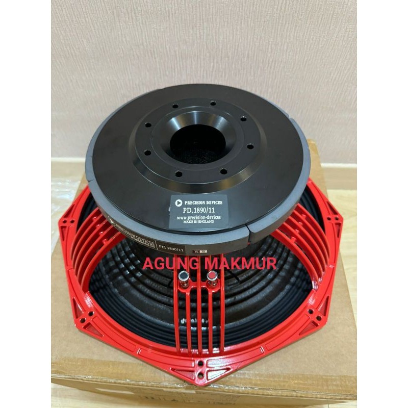 Speaker Component PD1890 II 18 inch Coil 5inch subwoofer - Speaker komponen PD1890 II  speaker kompo