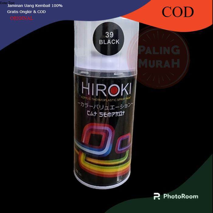 Cat Semprot HIROKI Cat Semprot Hiroki Warna Standar - Black, Cat Hiroki