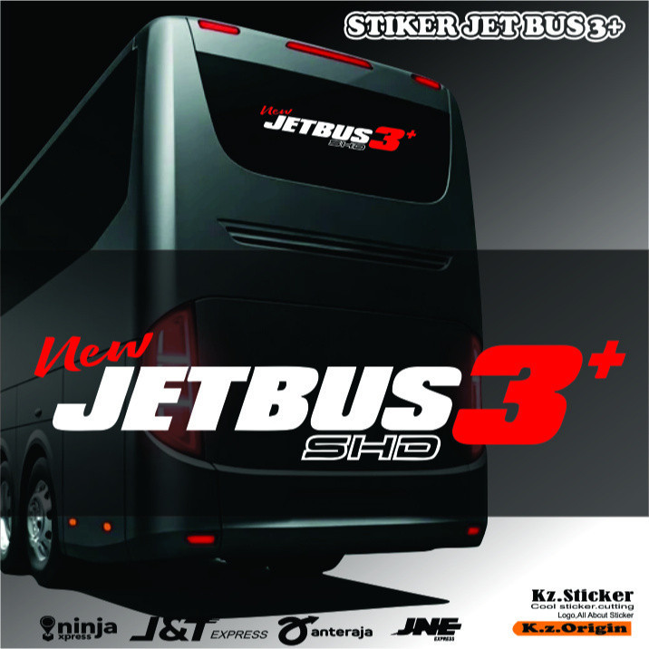 stiker jetbus 3 STIKER CUTTING BISA REQUES