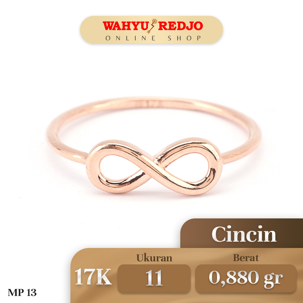 Cincin Emas Kadar 17K Wahyu Redjo CC-17K-30059425-PMR