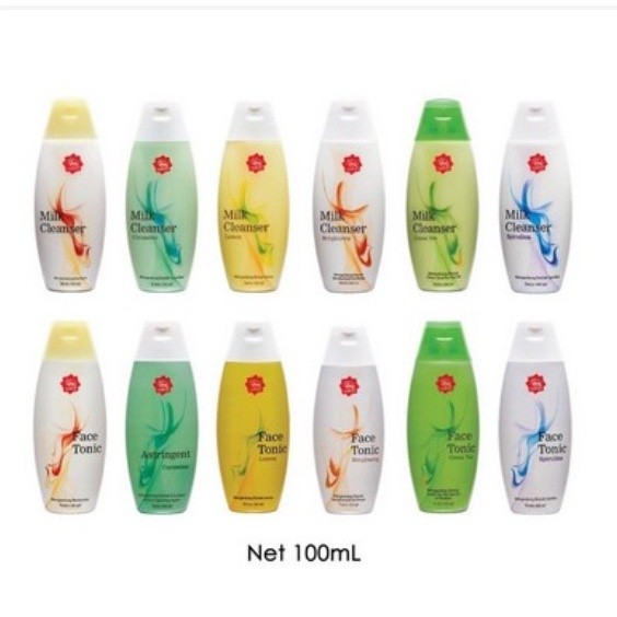 VIVA Face Tonic 100ml Air Mawar (Susu pembersih / Toner Penyegar) Original Asli Distributor agen res