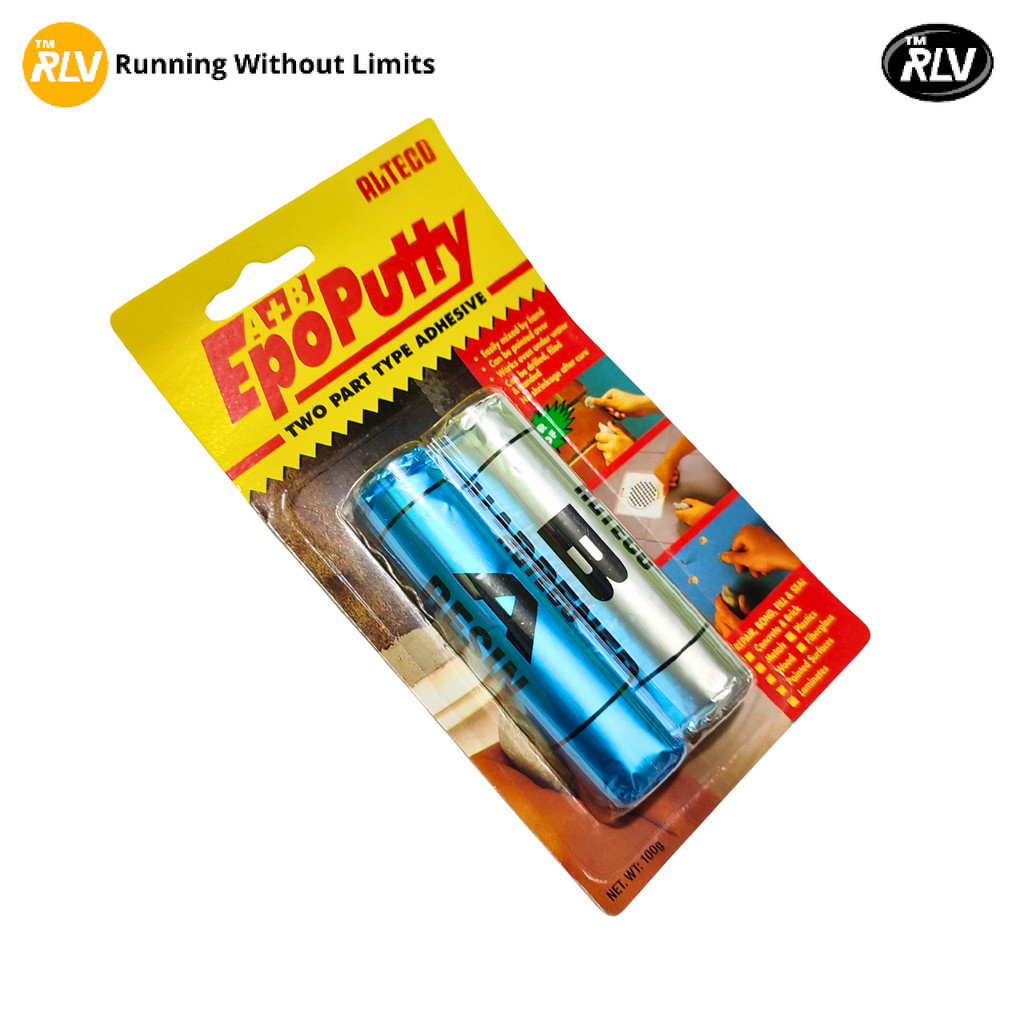 Lem Porting Epo Putty Eppo Putty Alteco Serbaguna Tahan Panas Lem Kapal Epoxy Resin