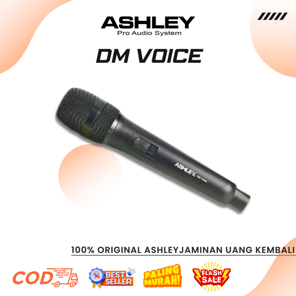 Mic Kabel Ashley DM Voice Cable Length: 5 Meters