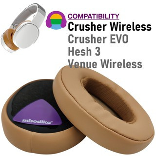(Ready Stock) Earcup Earpad for SkullCandy Crusher 3.0 Wireless Crusher Evo ANC Headphone Replacemen
