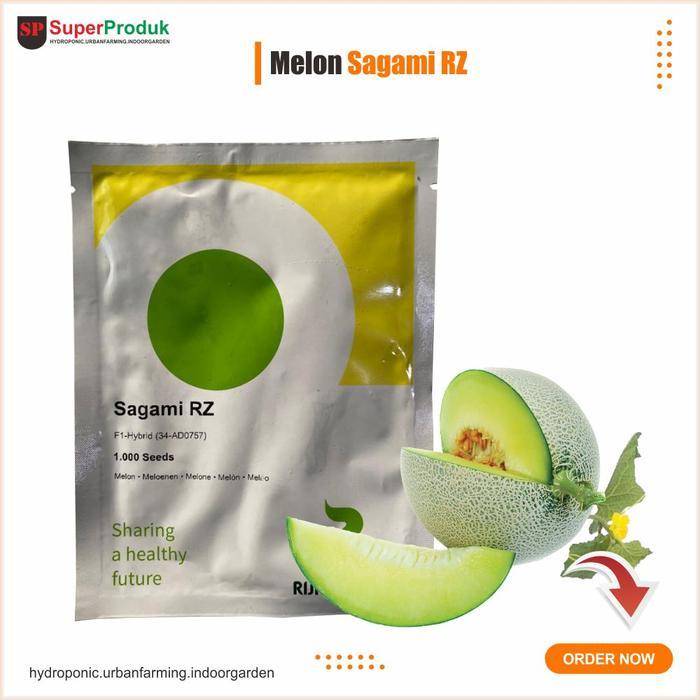 Benih melon sagami rz kemasan 1000 seed