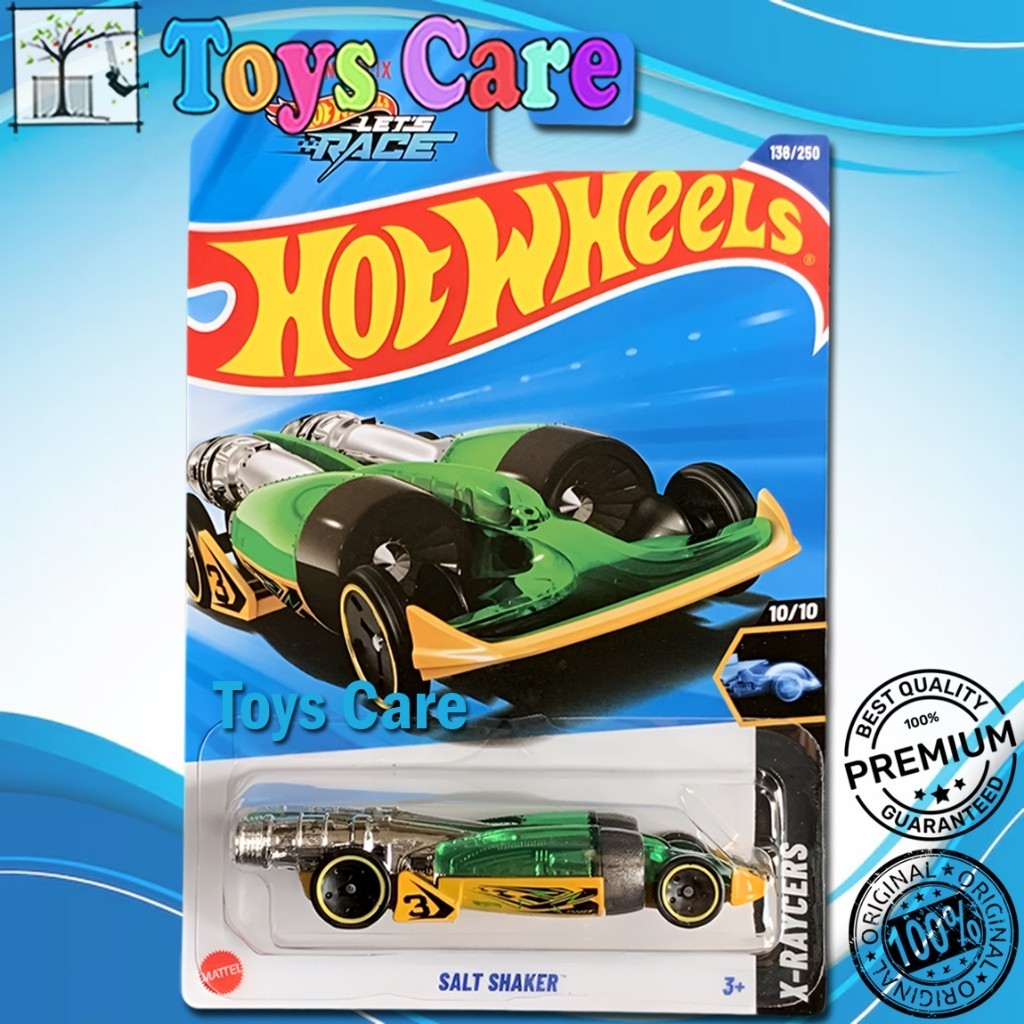 Hot Wheels Salt Shaker Hijau X-Raycers
