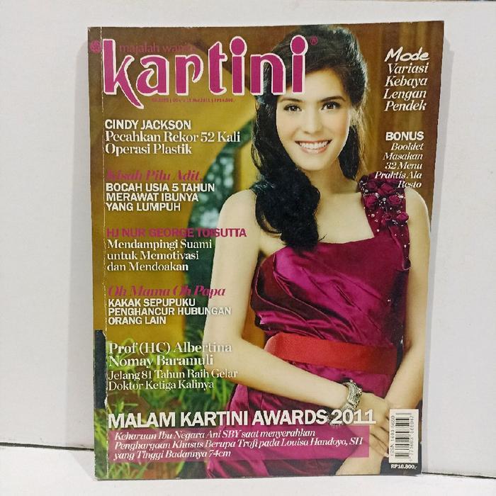 Majalah wanita Kartini : Edisi No. 2295 Mei 2011 - Malam Kartini Awards 2011