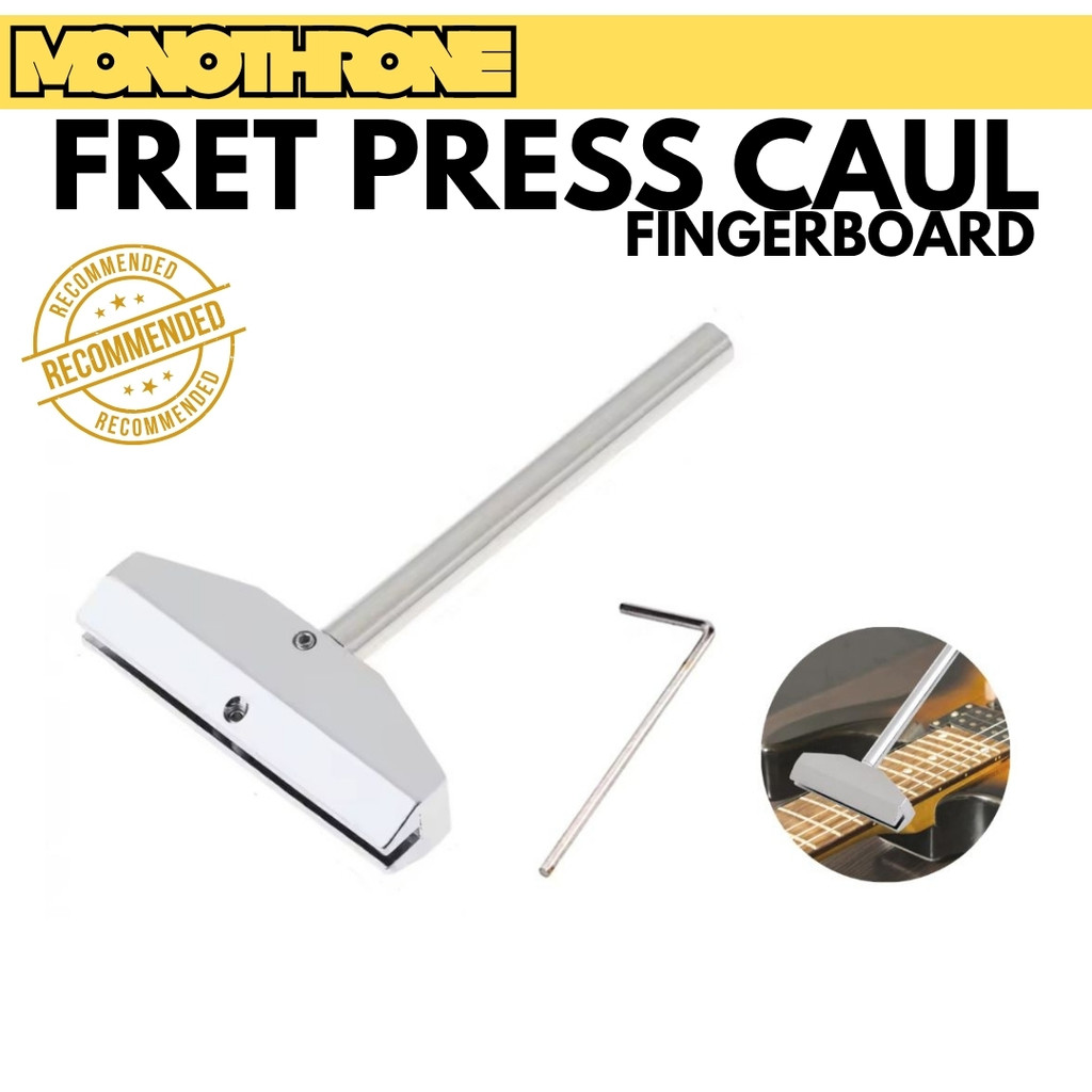 Alat Pengukur Tekan Press Fretboard Fret Press Caul Fingerboard gitar