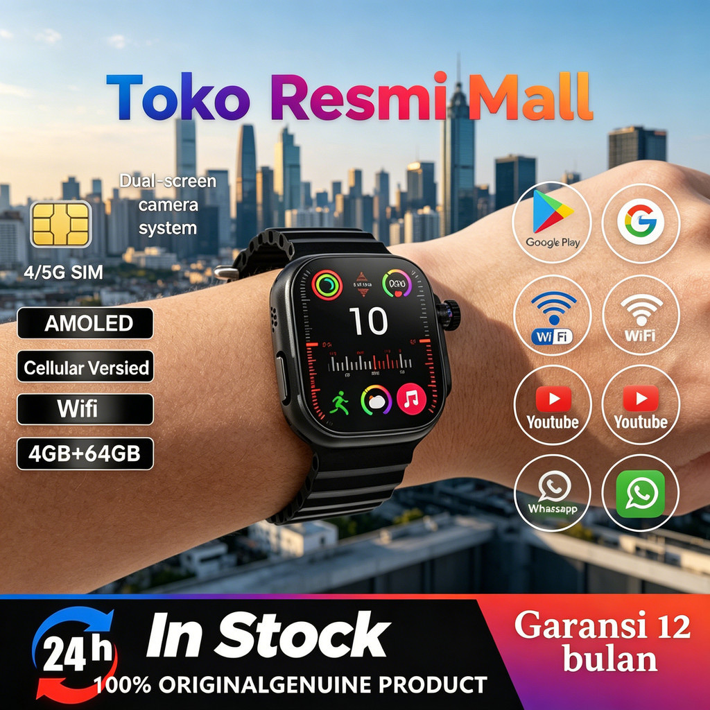 Laris SIM card slot SmartWatch With sim slot 4GB RAM+64GB ROM Smart Watch S9/S10Ultra For Android IO