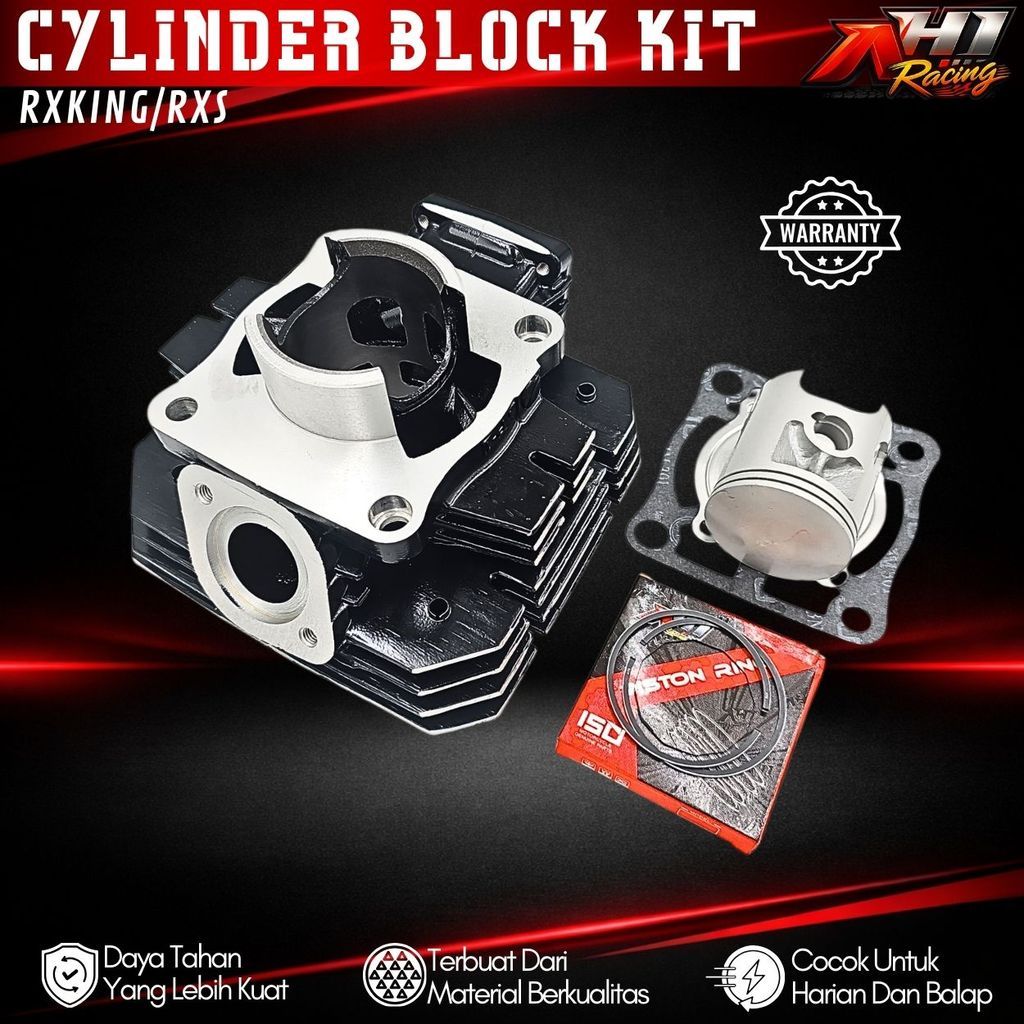 Block Seher Boring Blok Seher RXK Rxking Bore Up RXS RXZ 58 Mm AH1 Racing Iron Casting