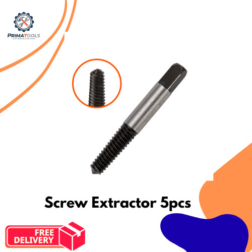 Kapusi Screw Extractor 5pcs /Mata Pembuka Baut Patah 5pcs K-3687