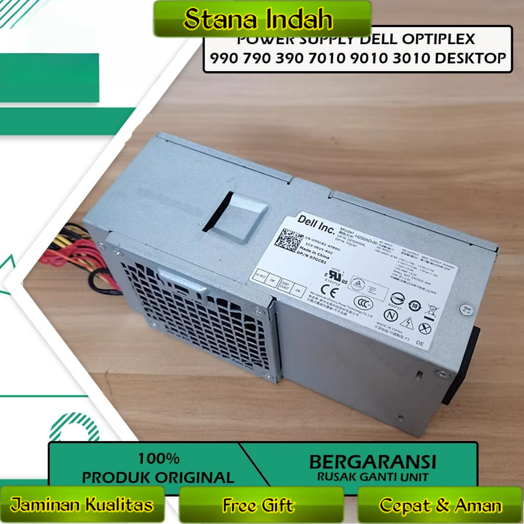 Power Supply PSA PSU Dell Optiplex Desktop 390 790 990 3010 7010 9010 24Pin