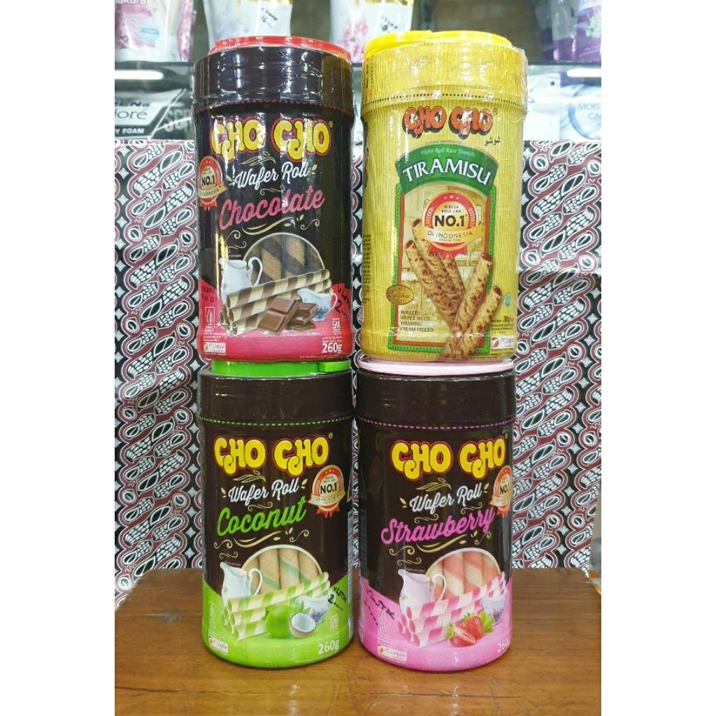 Snack wafer roll ChoCho / Cho Cho toples kecil - ABH