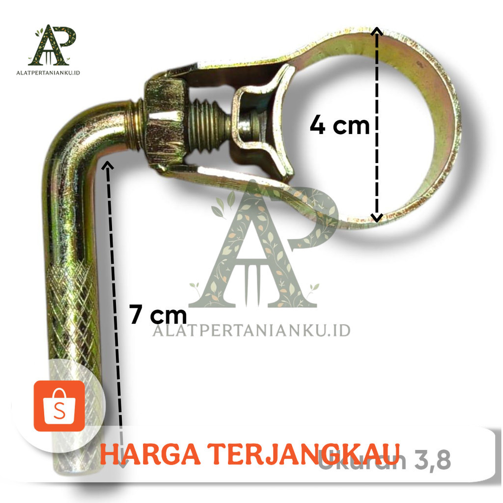 KLEM FIBER EGREK SAWIT UKURAN 3,8 SUPER MURAH (ALATPERTANIANKU.ID)