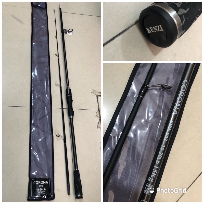 Joran Carbon Ring Fuji Kenzi Corona Panjang 180cm