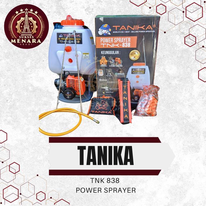 TANIKA TNK 838 Power Sprayer Mesin Semprot Hama 2 Tak Tangki 20L