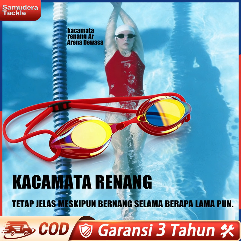 COD Tracks Mirror Kacamata Renang / Kacamata Renang Profesional Anti Kabut / Competition Mirrorless 