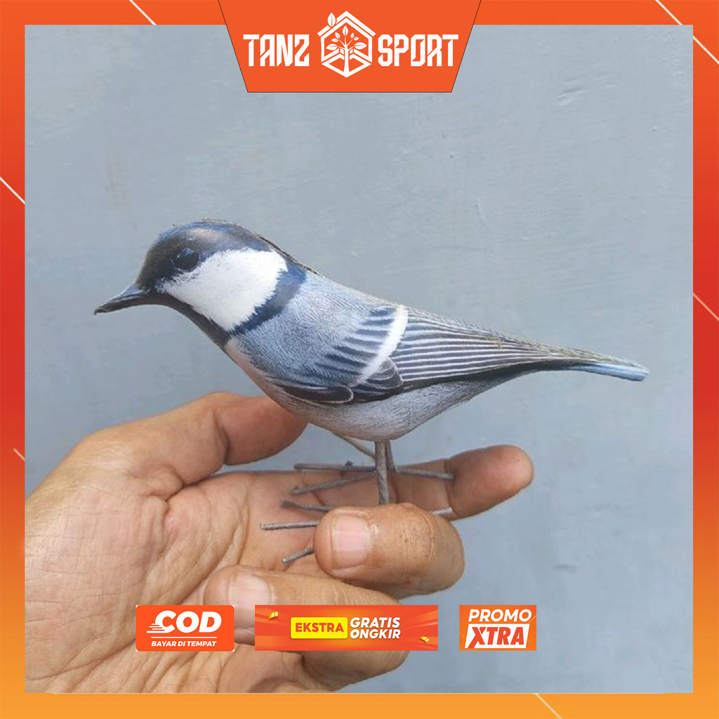 DEKORASI TAMAN JONTROT BURUNG KICAU GELATIK BATU JONTROT MANUK OCEHAN MIRIP ASLI BONEKA MANUK GELATI