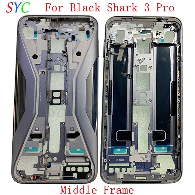 Middle Frame Center Chassis Cover For Black Shark 3 Pro Phone Metal Housing LCD Frame Repair Parts