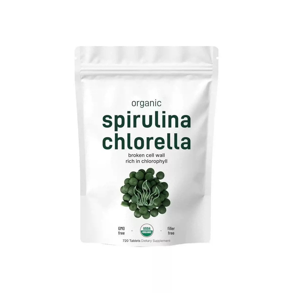 Penjualan Terbatas Waktu Barang Panas Tablet Chlorella Spirulina Chlorella spirulina tablets pabrik