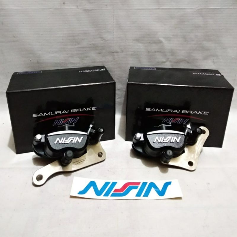 Paket Kaliper NMAX Depan Belakang Set Nissin Samurai