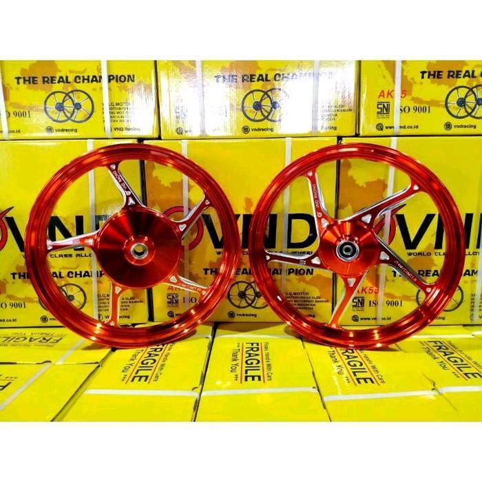 PROMO VELG VND RACING AK 55 RING 14 VARIO 110/125/150/160CBS AEROX NEW/OLD NMAX NEW/OLD PCX 150/160 
