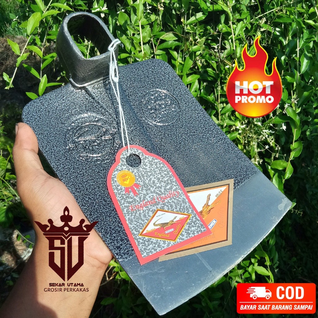 COD Cangkul Cap CARMEN Buaya Emas Anti Lengket Super Kuat Jaminan Original/Pacul Boyo Carmen Asli Be