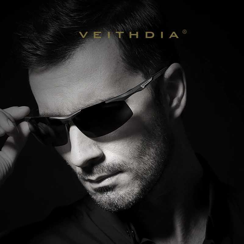 VEITHDIA Kacamata Retro UV400 Polarized Sunglasses - 6562