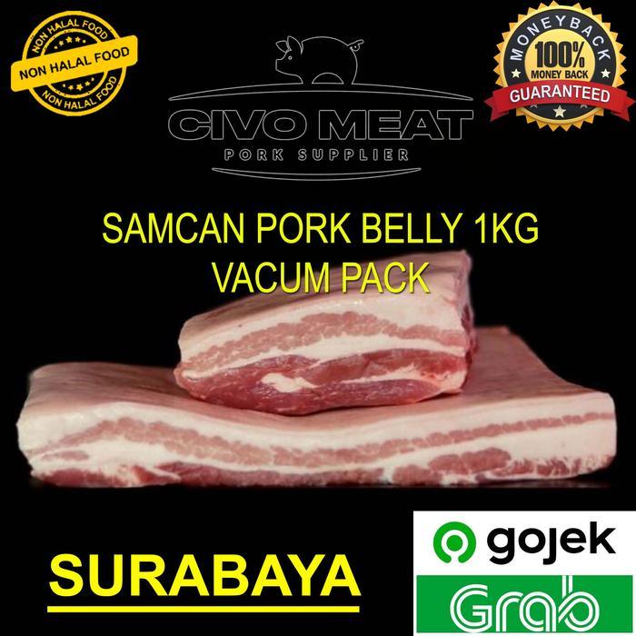 Daging Babi Samcan / Pork Belly 1kg