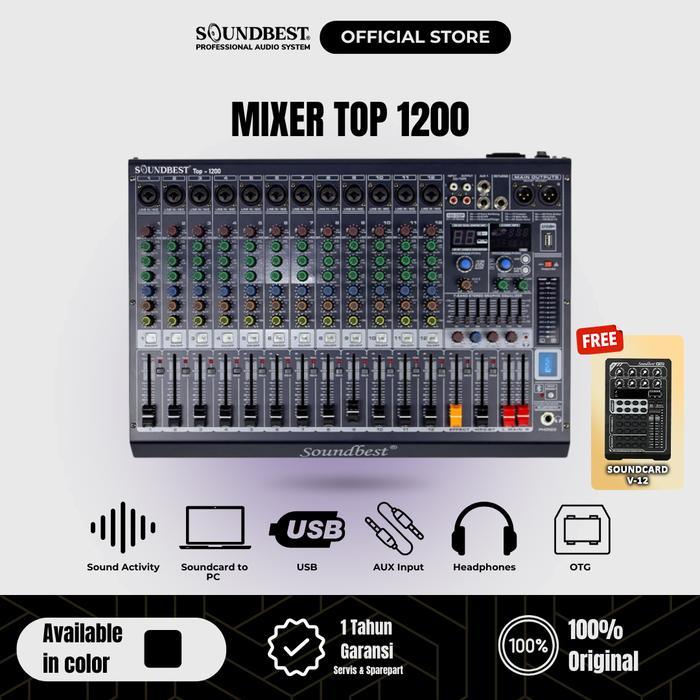 MIXER AUDIO SOUNDBEST TOP 1200