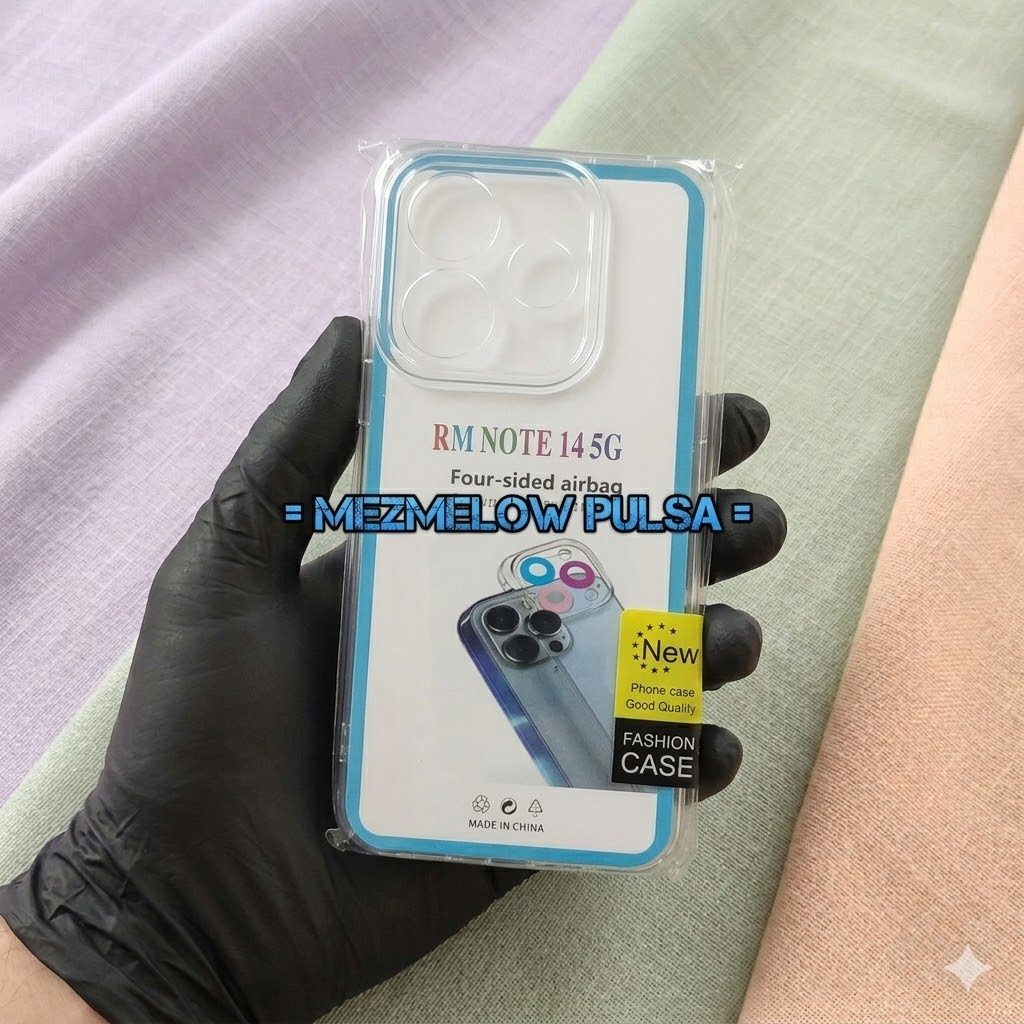 Softcase Silikon Transparant  Casing Caseng XIAOMI REDMI NOTE 5 PRO / REDMI NOTE 14 5G