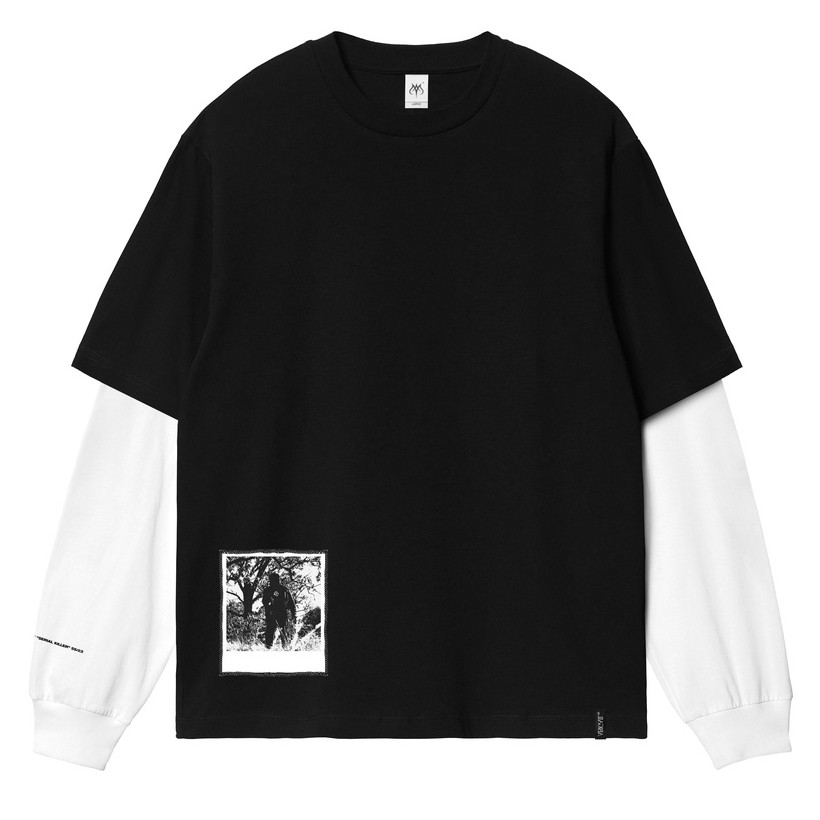 Abigail Clothing - '' ALLEN '' - Double Layered Longsleeve T-Shirt