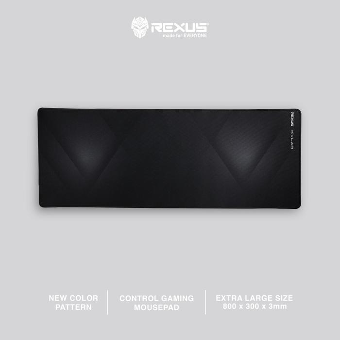 ZOE COMP Rexus Mouse Pad Mousepad Gaming KVLAR T1 Lebar 800 x 300 x 3mm