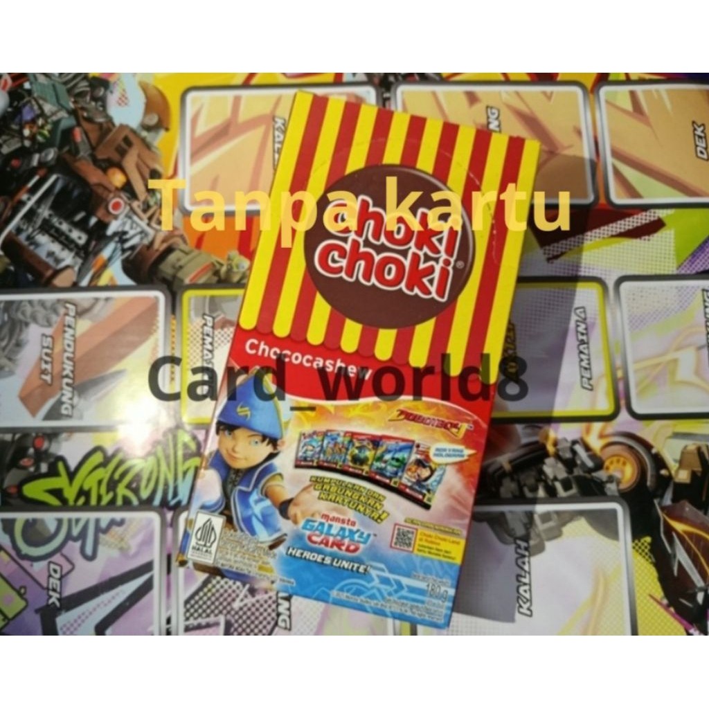 Choki - Choki BoBoiBoy Sopan Edition (TANPA KARTU)