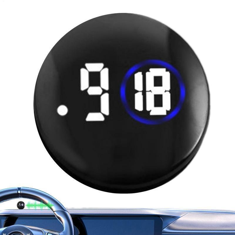 Clock For Car Dashboard Car Dashboard Stick On Clocks Multifunctional Analog Clock Watch Car Vent Cl