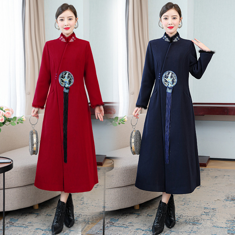 202512v Gaun Musim Gugur Musim Dingin Model Baru Gaun Panjang Pesta Pernikahan Model Panjang