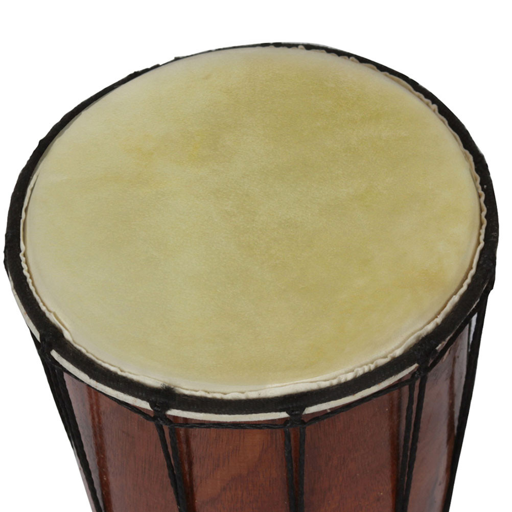2 Pcs Drum Goatskin Cover for African Djembe Replacement Percussion trument Skin Supplies Parts Acce