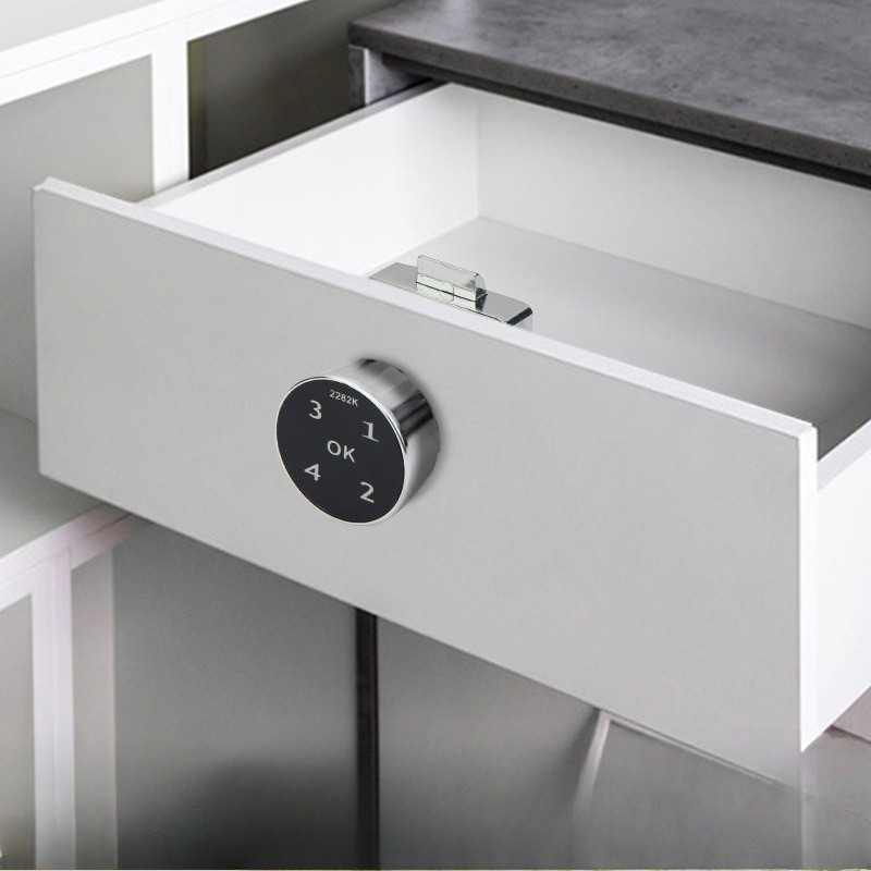 Keyless Tou Keypad gital Password Cabinet Drawer Lock for Letter Box/file Cabinet/wardrobe Door Buil