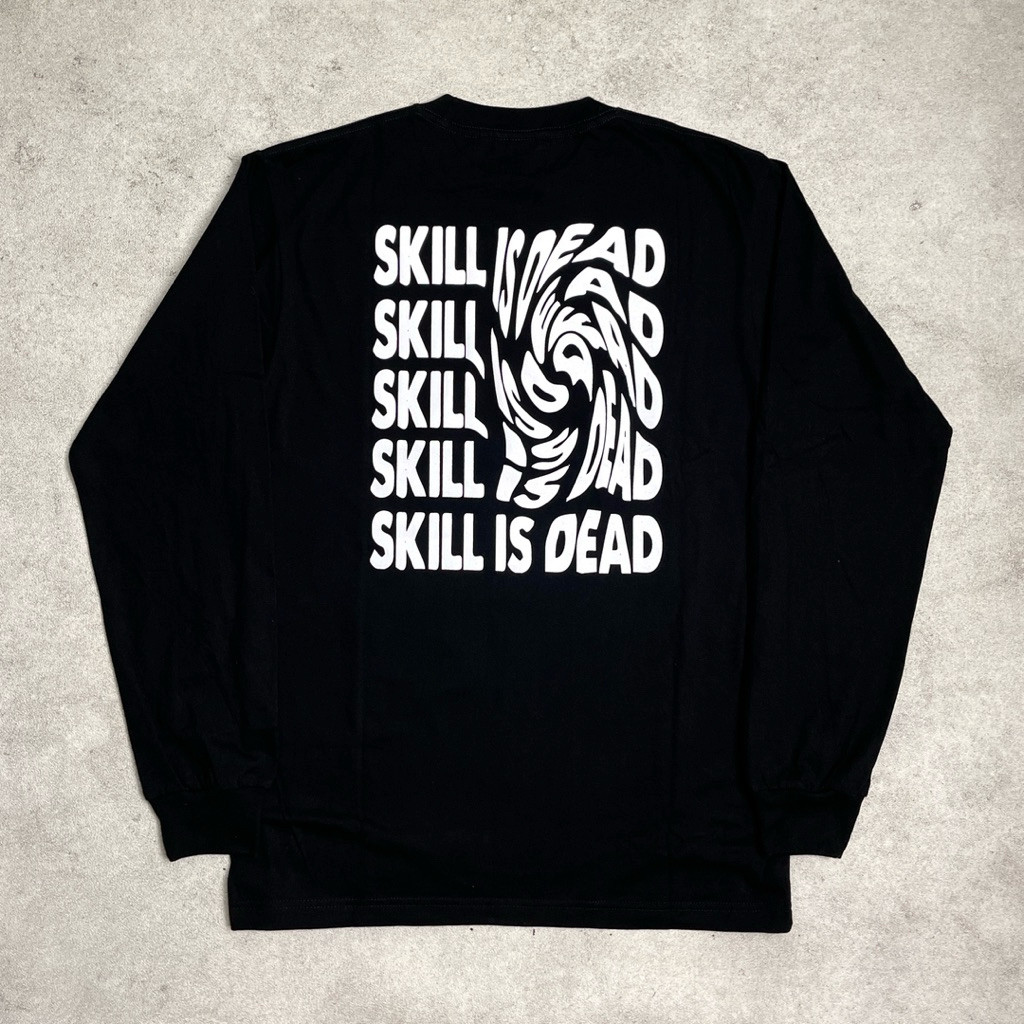 (COD) Long Sleeve Teenage Death Star - Skill Is Dead | Tshirt Black Original Merchandise