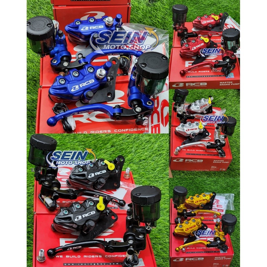 Paket Rcb Nmax New Nmax od Master Rem S1 Kaliper RCB Original Master Rem RCB S1 Big Size All Nmax
