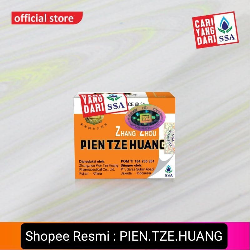TERLARIS PIEN TZE HUANG ORIGINAL 6 KAPSUL ASLI SSA OBAT PASCA OPERASI BPOM