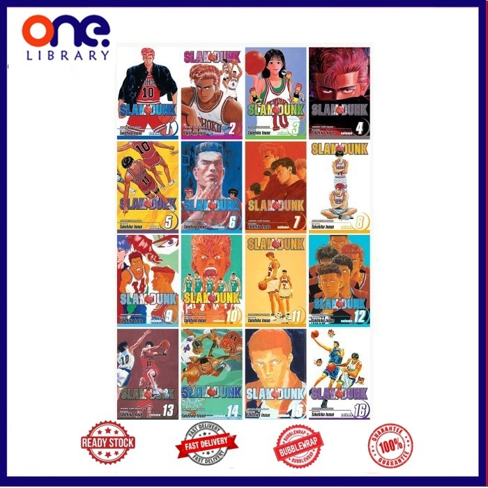 Slam Dunk Manga, 31 Books series (English)