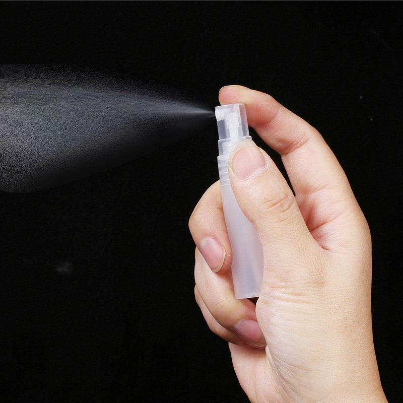 Botol Semprot Plastik Buram 10ml untuk Parfum, Kosmetik Portabel, Semprotan Halus, Botol Kemasan Kec